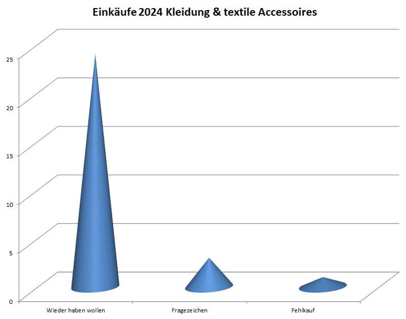 Käufe 2024 - Kleidung und Accessoires